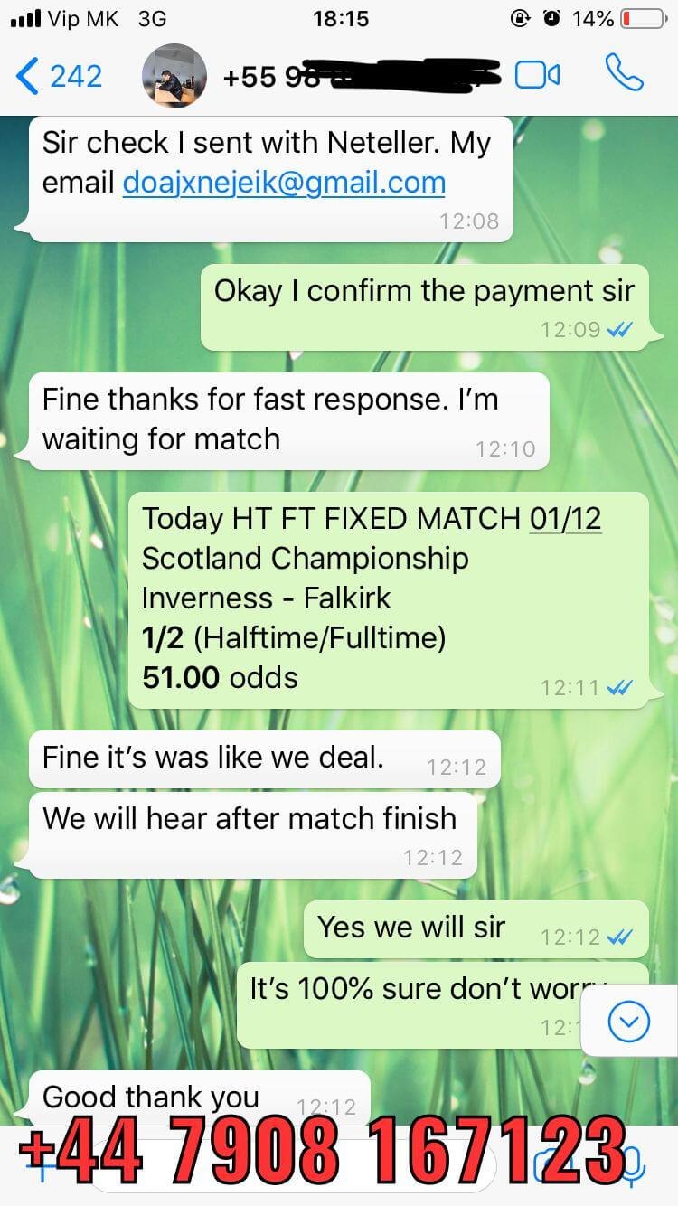 51 odds won 01 12 fixed match