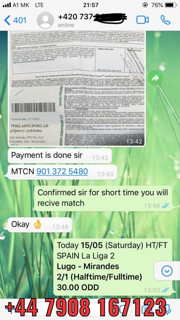 HT FT FIXED MATCHES WON SOLO PREDICTION 15 05