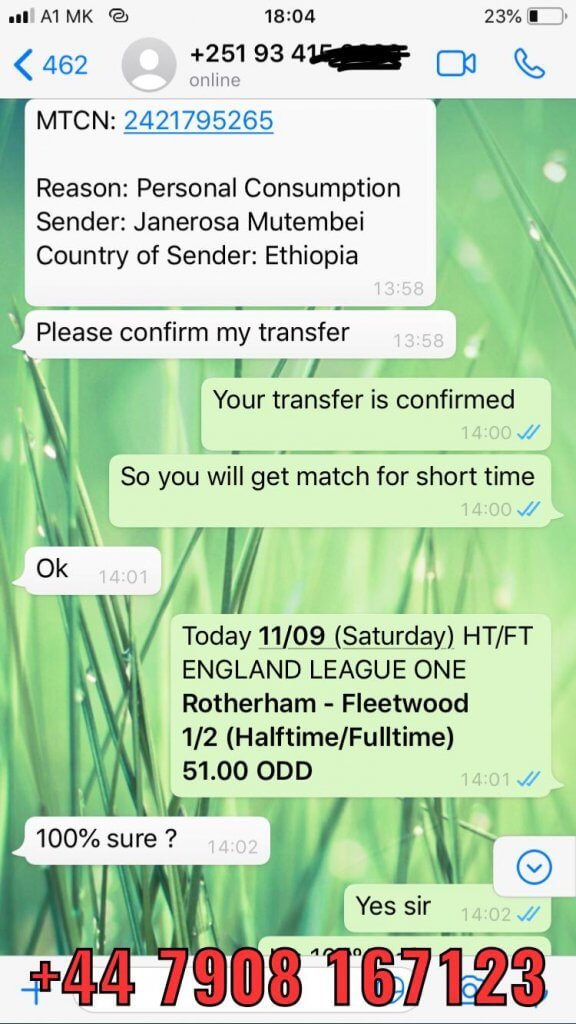 halftime fulltime fixed matches proof whatsapp 11 09