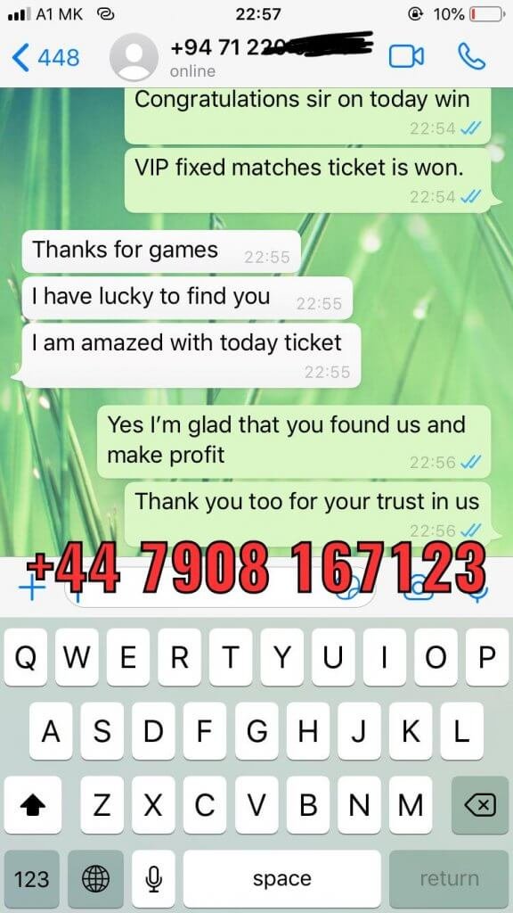 whatsapp fixed matches proof 21 08