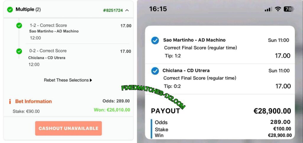 BET PAWA CORRECT FIXED MATCHES