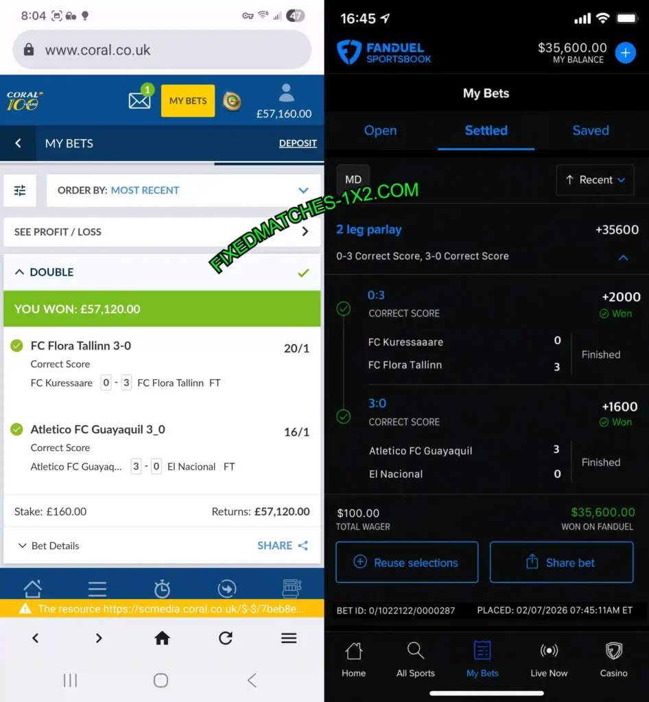 FANDUEL CORRECT SCORE BETTING MATCHES FANDUEL CORRECT SCORE BETTING MATCHES