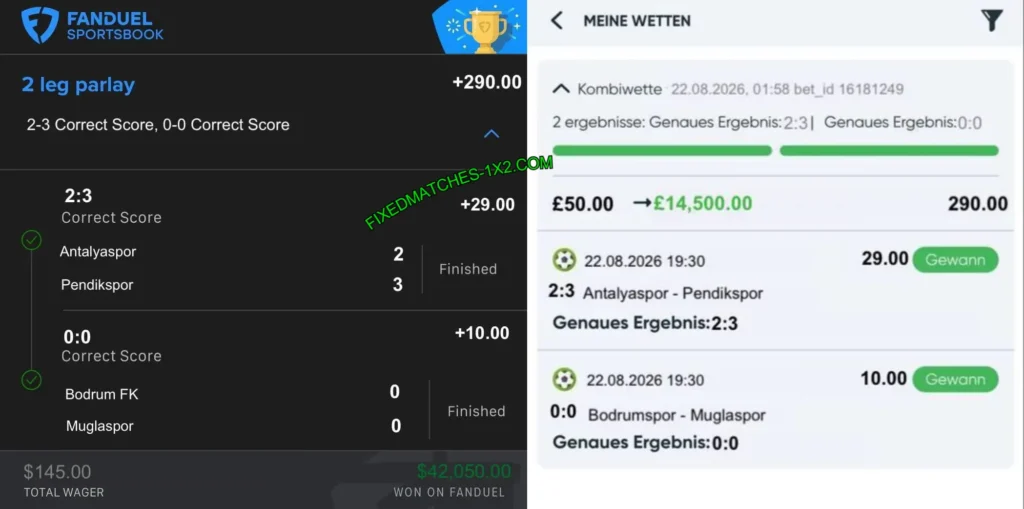 FANDUEL CORRECT SCORE BETTING TIPS FANDUEL CORRECT SCORE BETTING TIPS