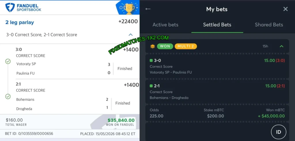 FANDUEL SPORTS CORRECT FIXED PREDICTIONS FANDUEL SPORTS CORRECT FIXED PREDICTIONS