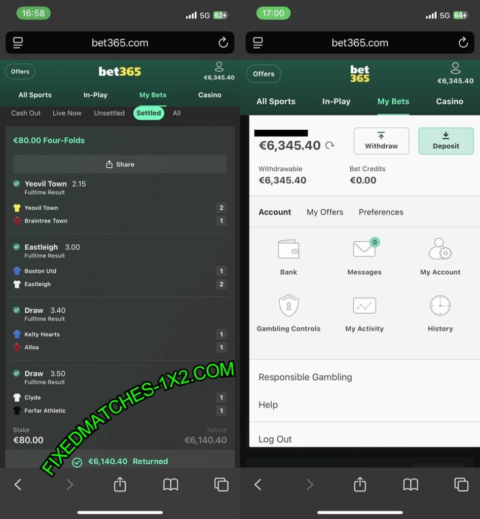FIXED MATCHES 1X2 COMBINED FIXED MATCHES 1X2 COMBINED