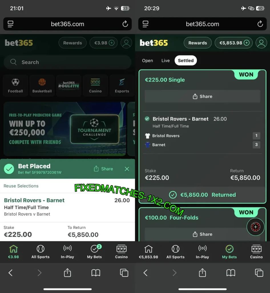 FIXED MATCHES HALFTIME FULLTIME 21 12 FIXED MATCHES HALFTIME FULLTIME 21 12