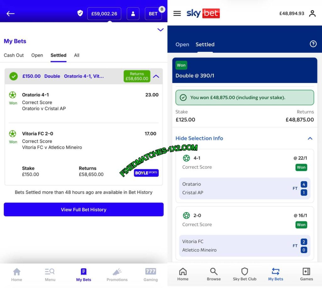 UNIBET CORRECT FIXED MATCHES TIPS LADBROKES CORRECT SCORE FIXED MATCHES