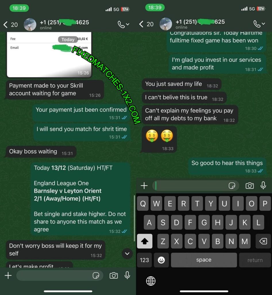 MANIPULATED WHATSAPP FIXED MATCHES MANIPULATED WHATSAPP FIXED MATCHES