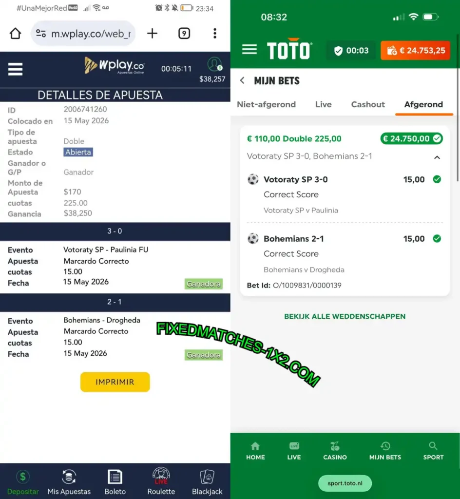 TOTO SPORTS FIXED TIPS 1X2 TOTO SPORTS FIXED TIPS 1X2