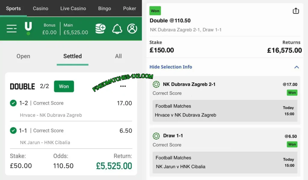 UNIBET CORRECT SCORE BETTING TIPS