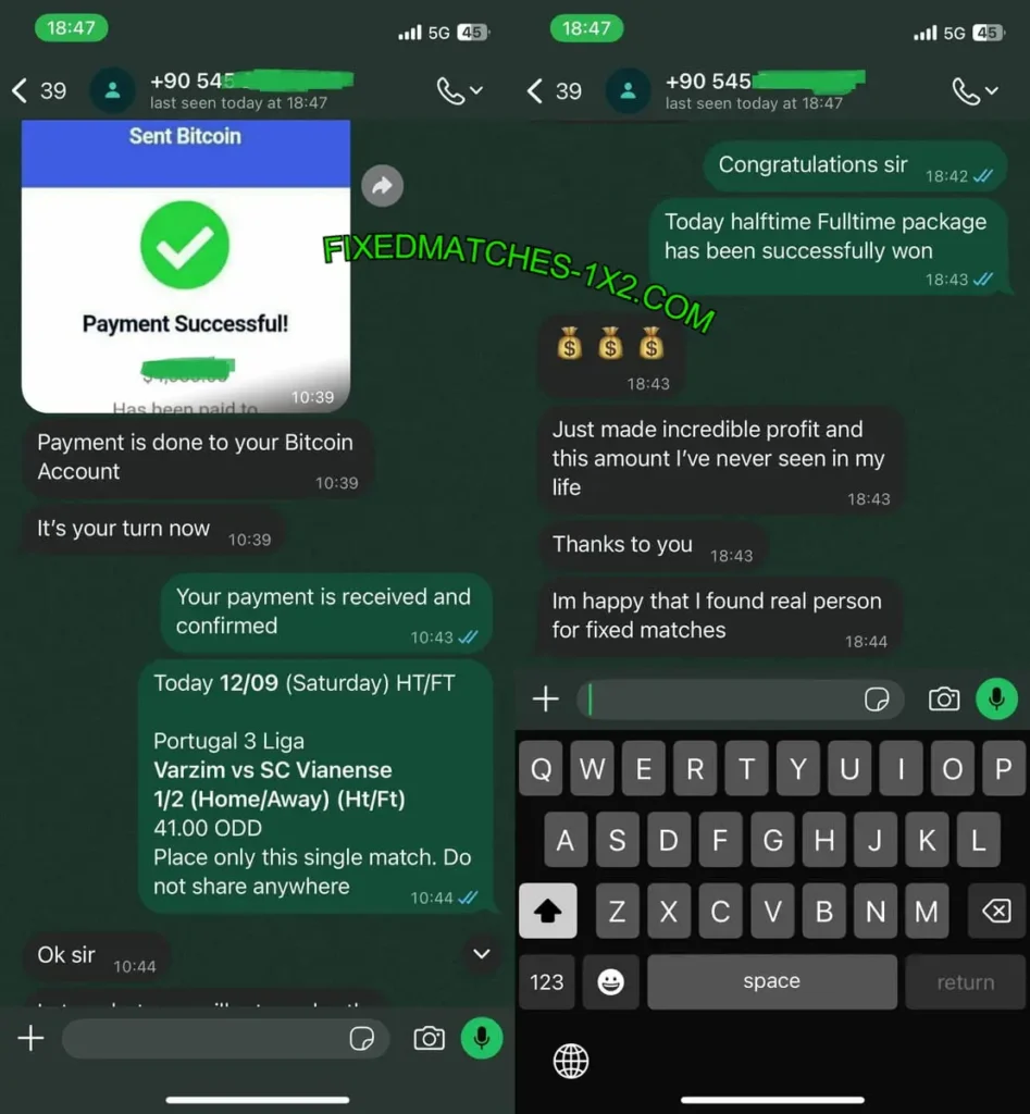 FIXED BET365 MATCHES 1X2 WHATSAPP FIXED MATCHES 1X2