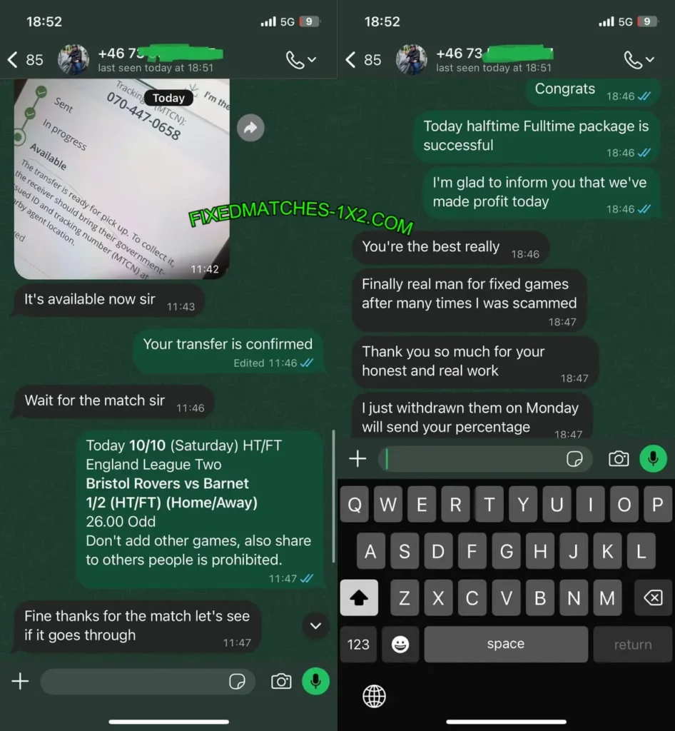 WHATSAPP FIXED MATCHES 1X2 WHATSAPP FIXED MATCHES 1X2