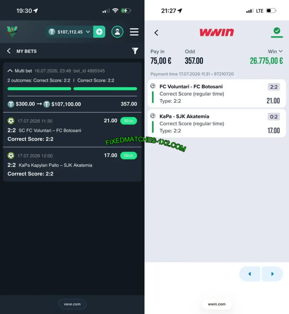WWIN CORRECT SCORE BETTING MATCH WWIN CORRECT SCORE BETTING MATCH