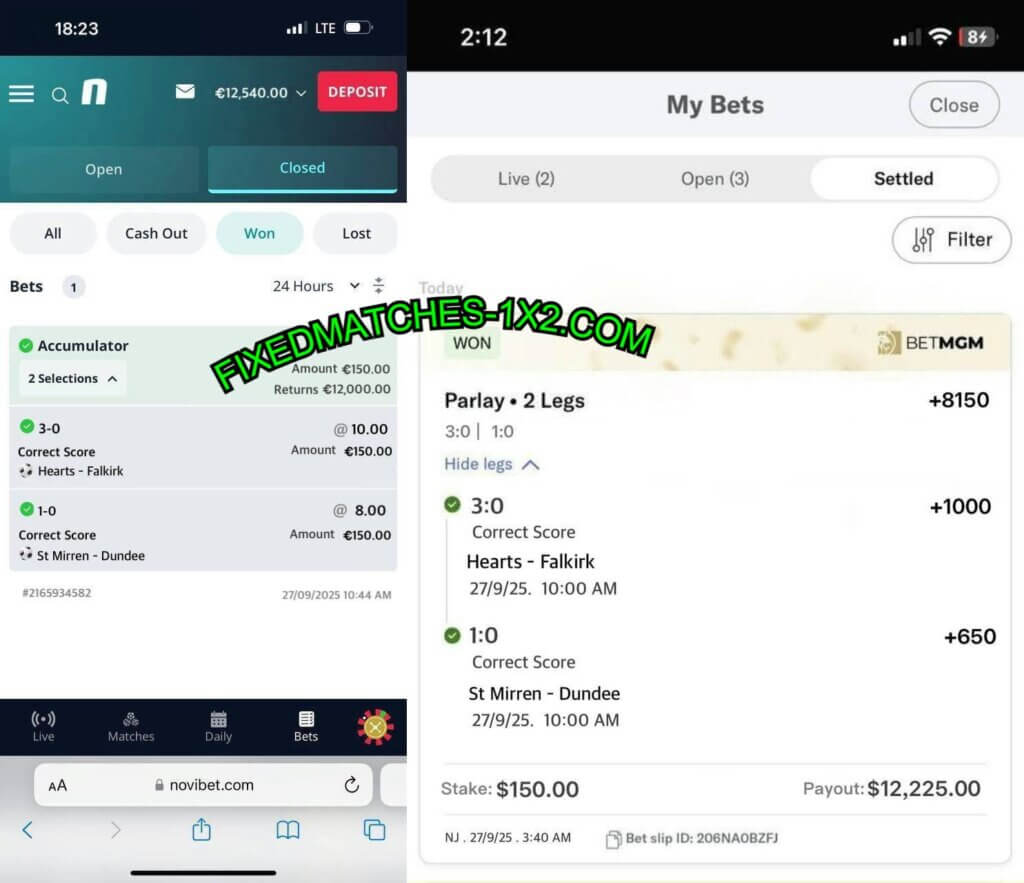 NOVIBET CS Fixed Matces Tips