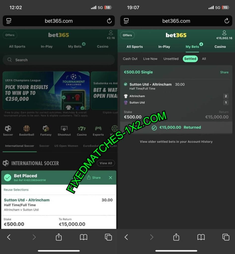 UK FIXED MATCHES TIPS 21 12