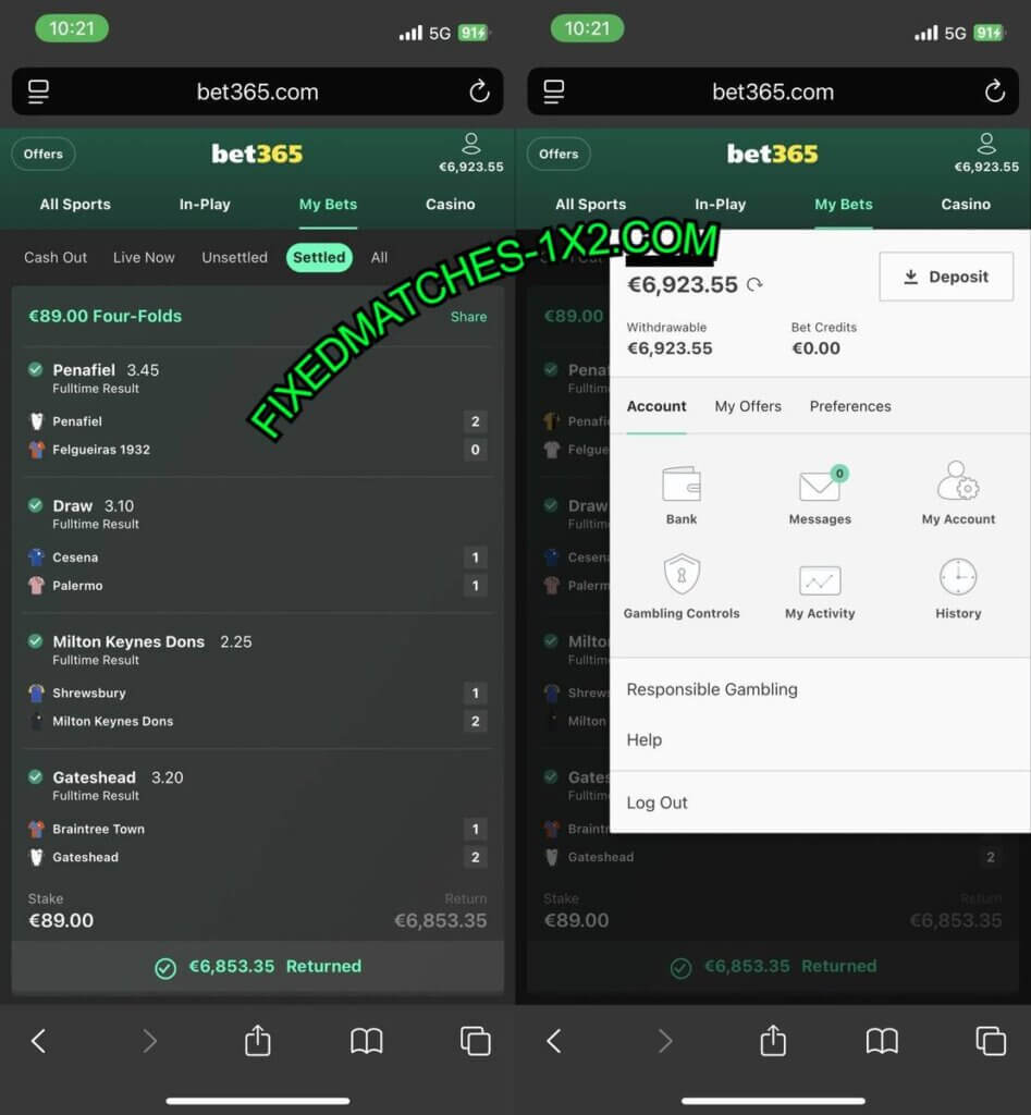 VIP SOCCER FIXED MATCHES TIPS 1X2