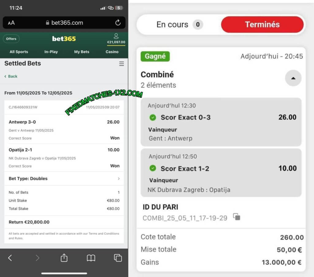 bet365 correct score fixed matches tips